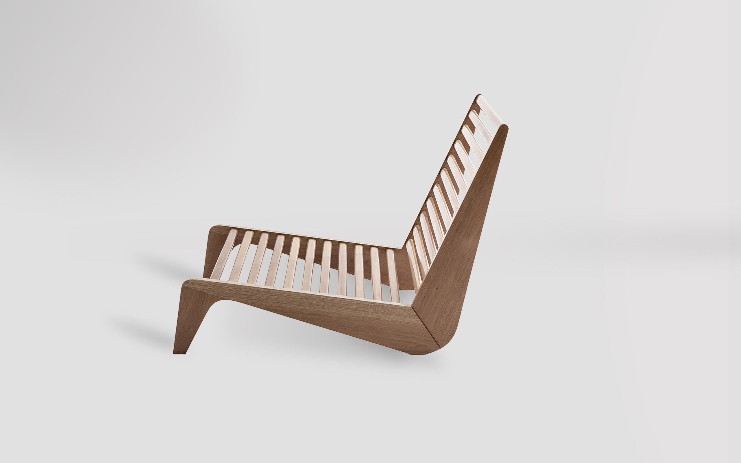 Ala bench by Atra Design
Dimensions: D 101.2 x W 66.1 x H 69.6 cm
Materials: teak or mahogany wood

Atra Design
We are Atra, a furniture brand produced by Atra form a mexico city–based high end production facility that also houses our founder