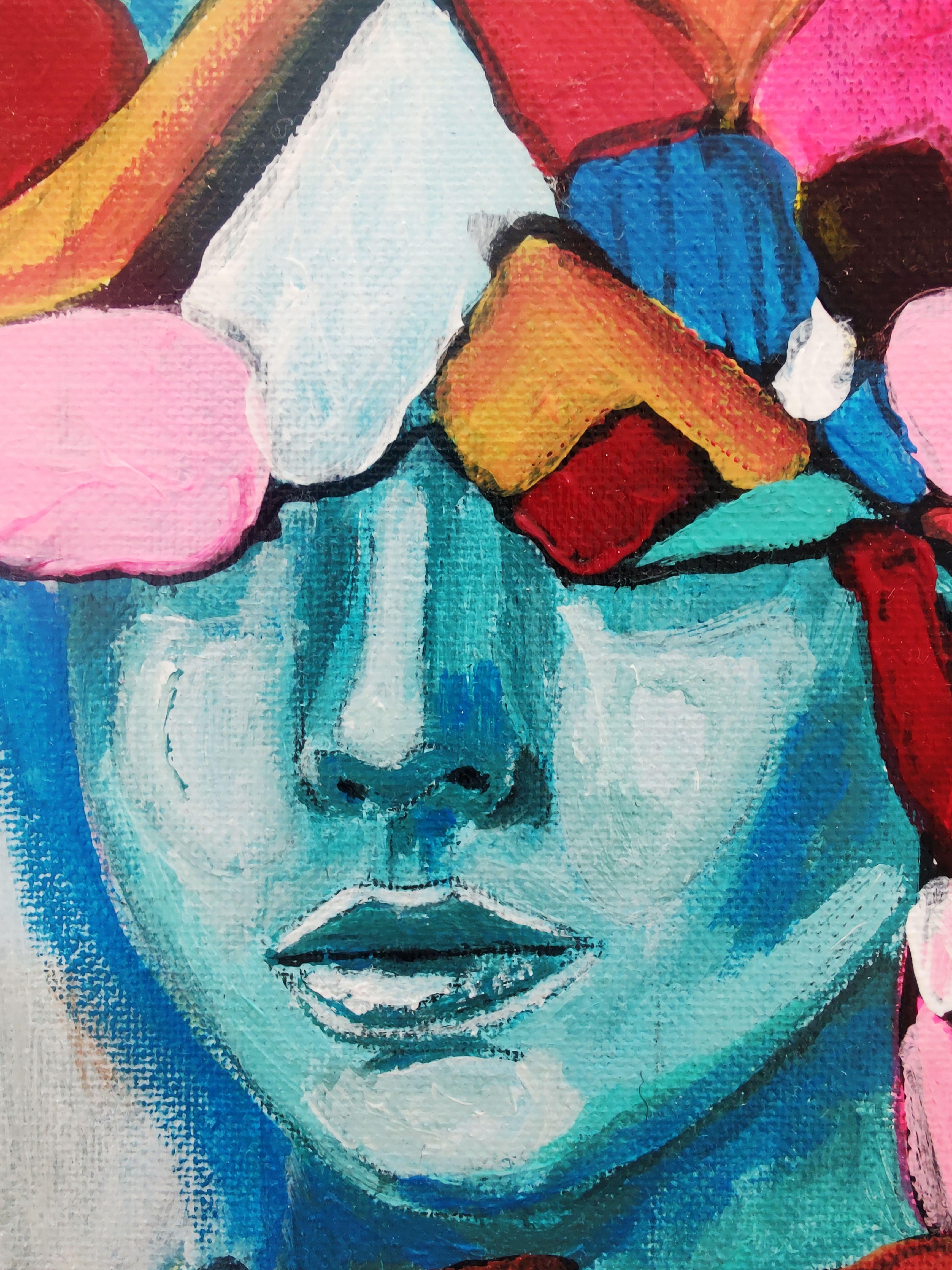 Construir la confianza, Pintura, Acrílico sobre lienzo en venta 2