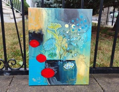 He loves me, he loves me not, Painting, Acrylic on Canvas