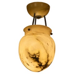 Alabaster Amphora Light Fixture