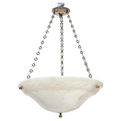 Alabaster Art Deco hanging