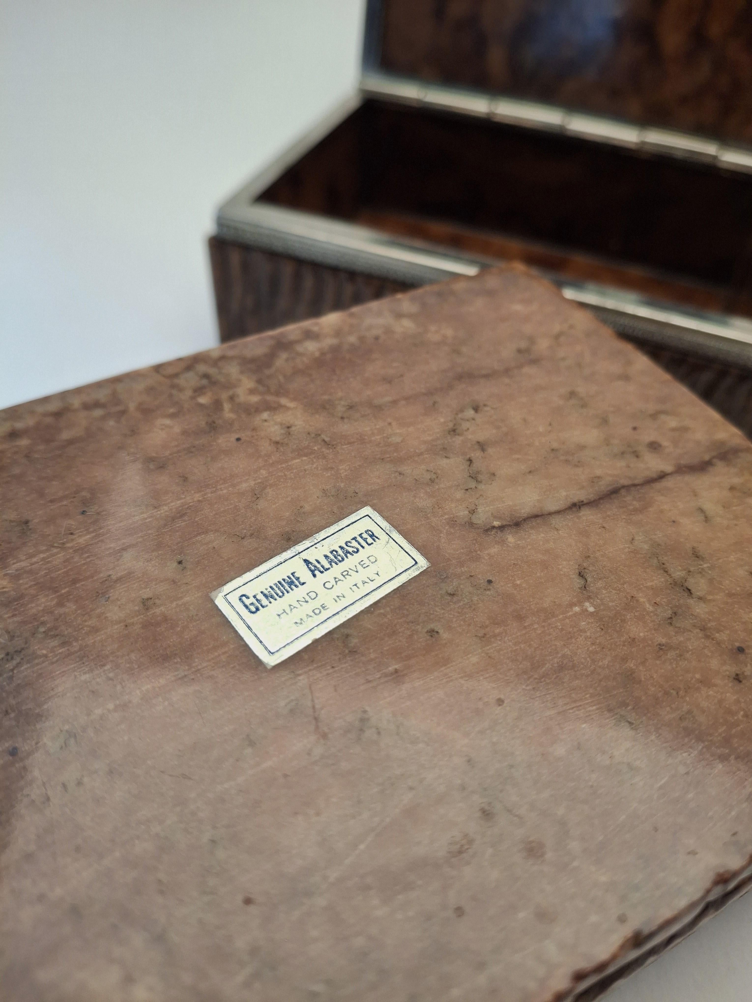 Cajas de alabastro de Romano Bianchi Años 70 Alabastro en venta