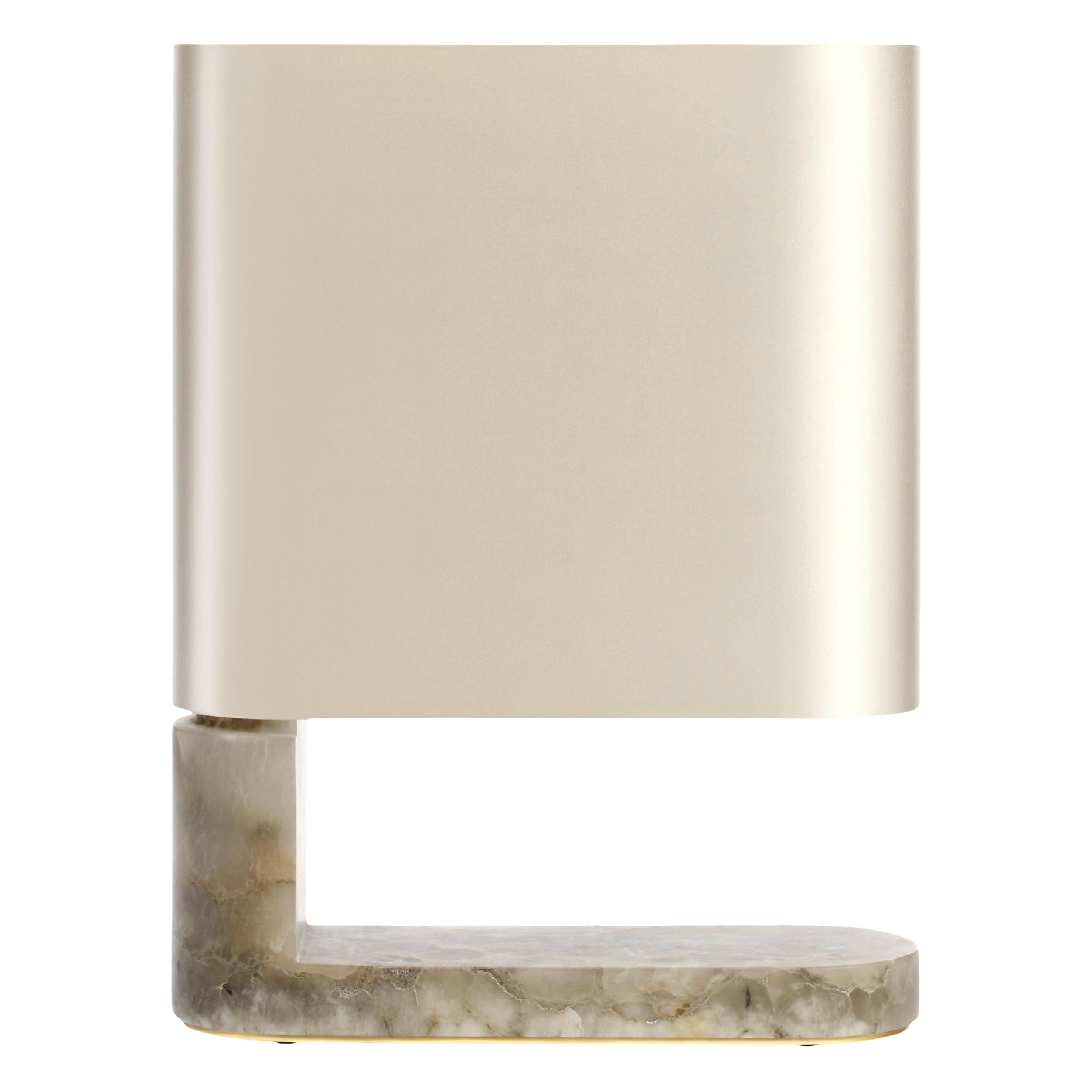 Alabaster Columbo Table Lamp by CTO Lighting
