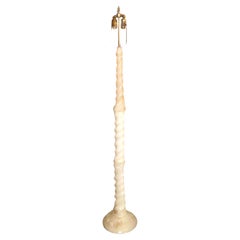 Lampadaire en albâtre