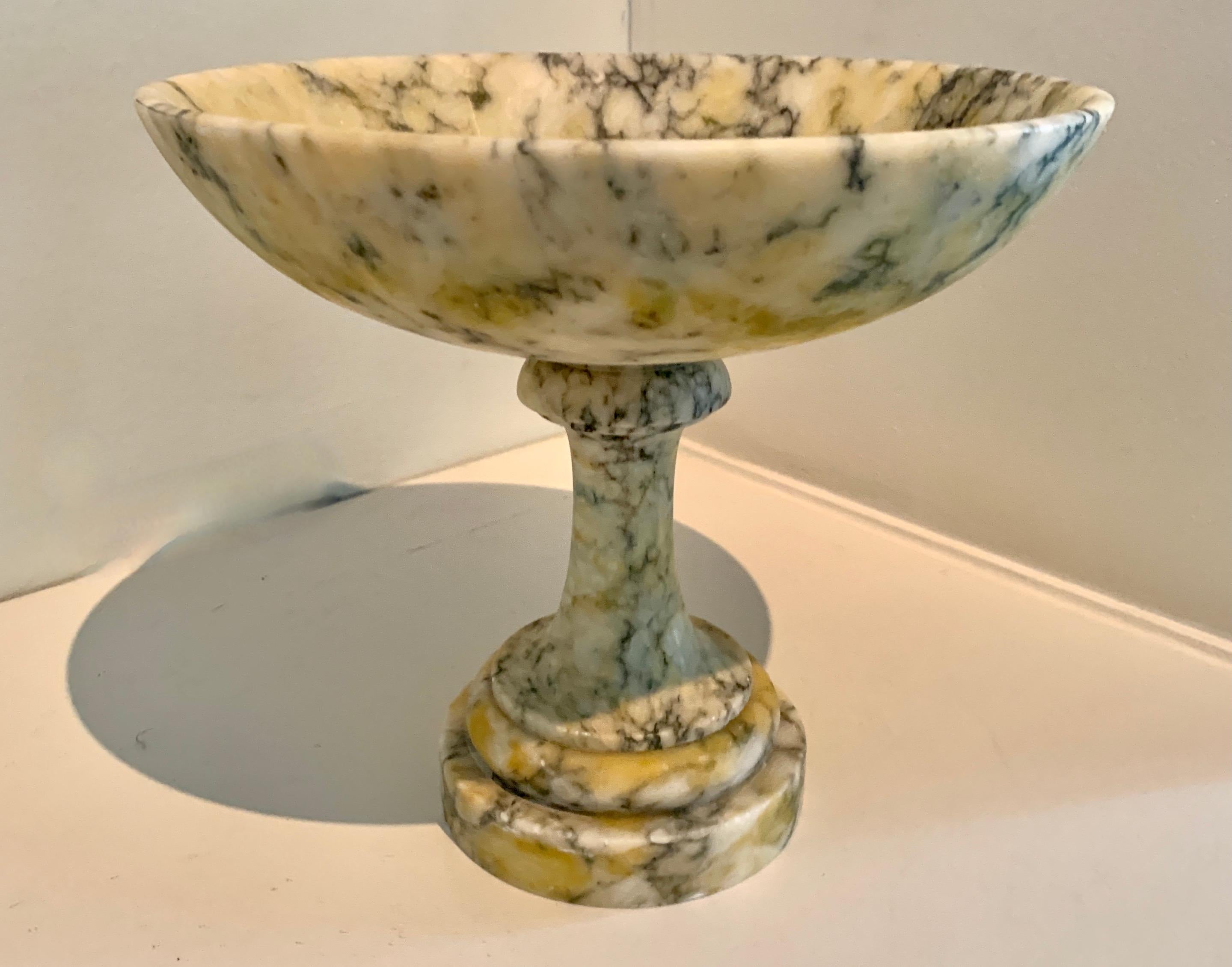 Alabaster Footed Compote  4