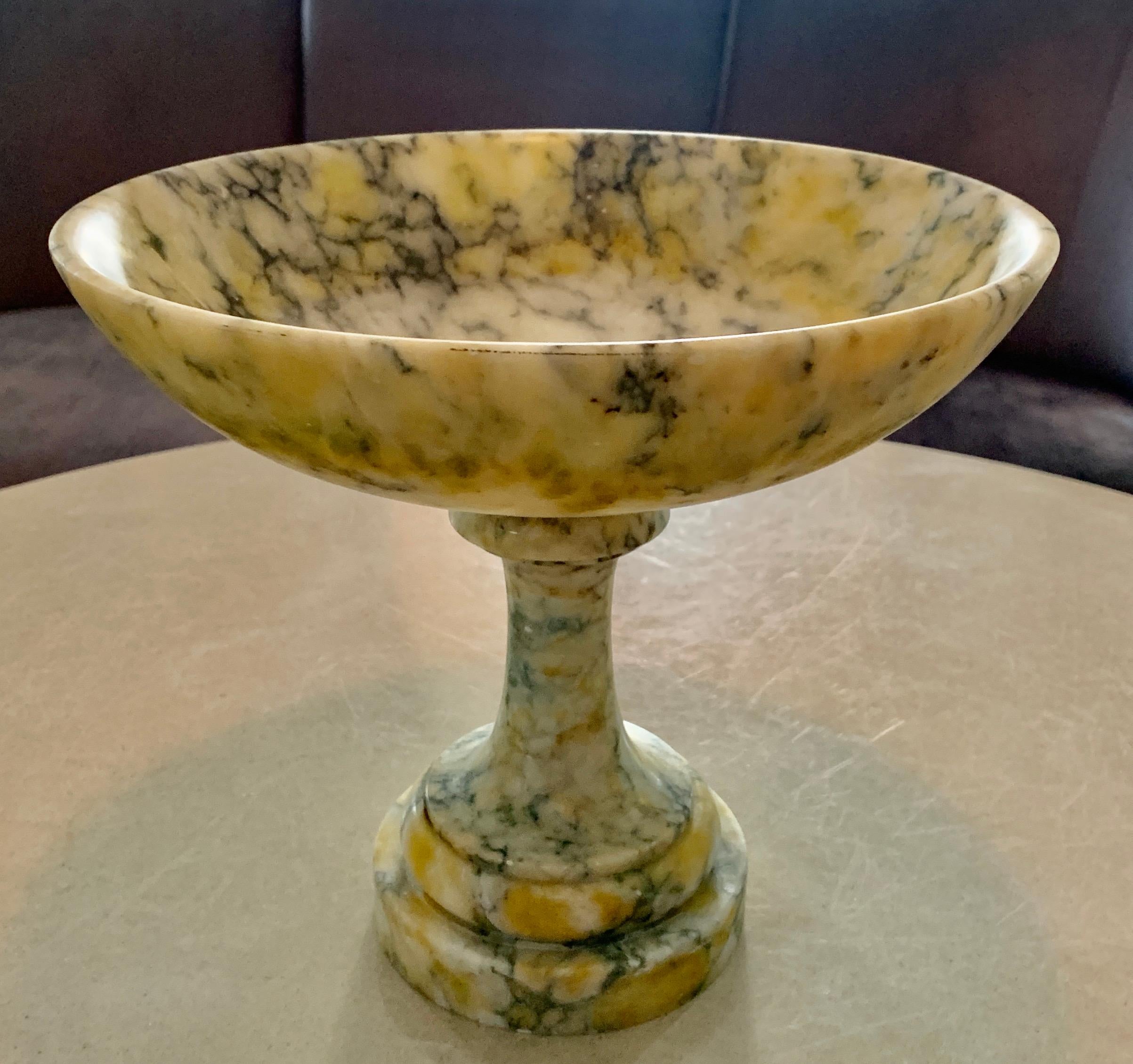 Alabaster Footed Compote  5