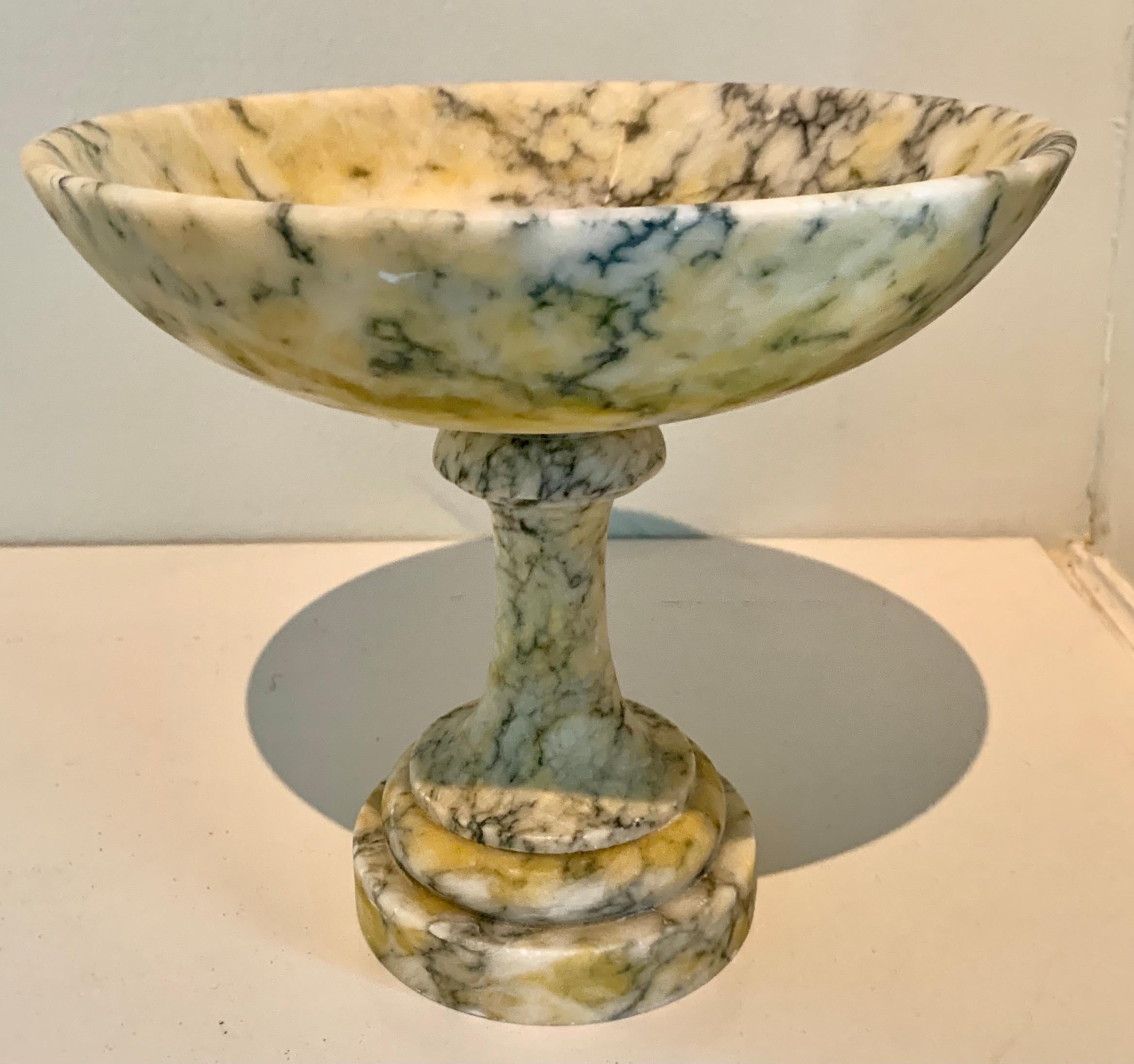 Alabaster Footed Compote  3