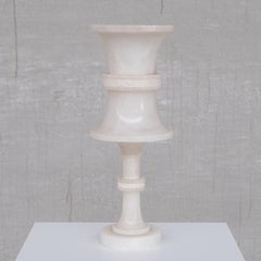 Lampe de bureau française en albâtre du milieu du siècle dernier '2/7'