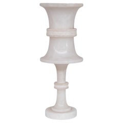 Lampe de bureau française en albâtre du milieu du siècle dernier '2/7'