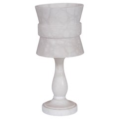 Vintage Alabaster French Mid-Century Table Lamp, '3/7'