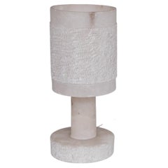 Lampe de table française du milieu du siècle en albâtre, '4/7'.