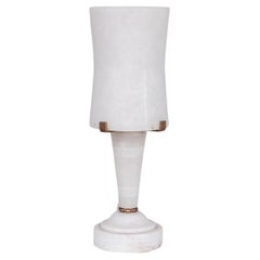 Alabaster French Mid-Century Table Lamp, '6/7'