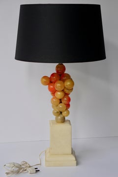 Alabaster Grape Table Lamp