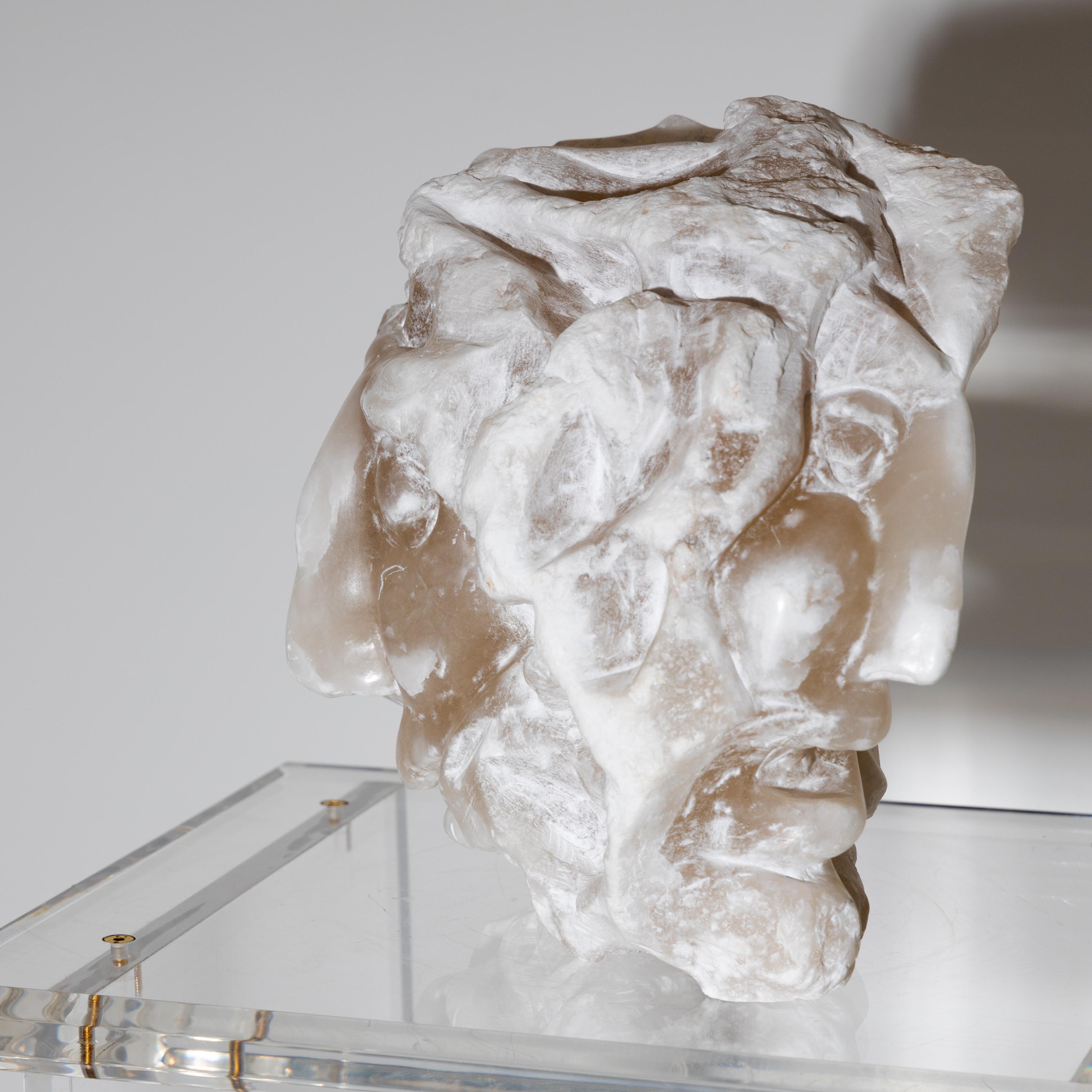 Alabaster Head, 20th Century For Sale 1