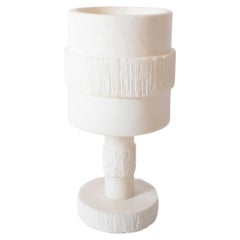 Lampe en albâtre, années 1970.