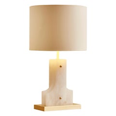 Lampada in alabastro di Studio A Glustin