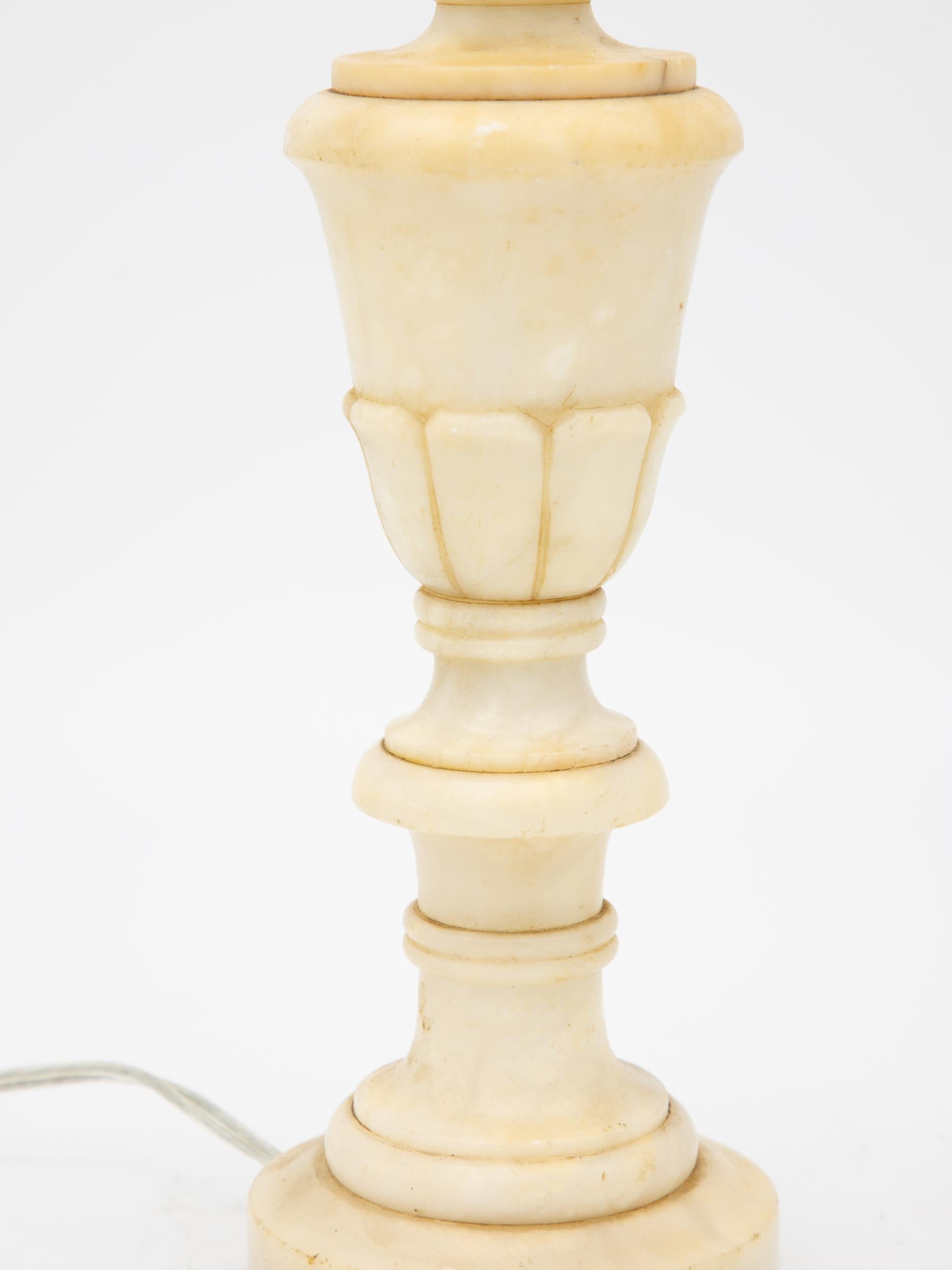 Neoclassical Alabaster Lamp