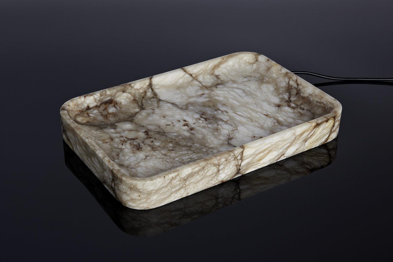 alabaster tray