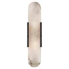 Alabaster Melange Elongated Sconce