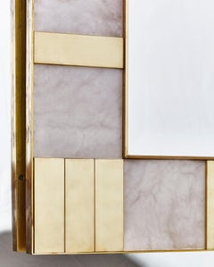 Alabaster Mirror by Studio Glustin