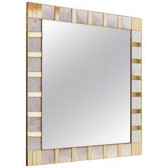 Alabaster Mirror by Studio Glustin