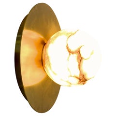 Scontrino da parete con lune d'alabastro