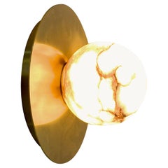 Alabaster Moons Wall Sconce