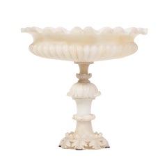 Alabaster Plateau Epergne Centrepiece Biedermeier Style