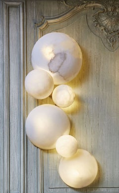 ONE Alabaster Sconce by Studio Glustin