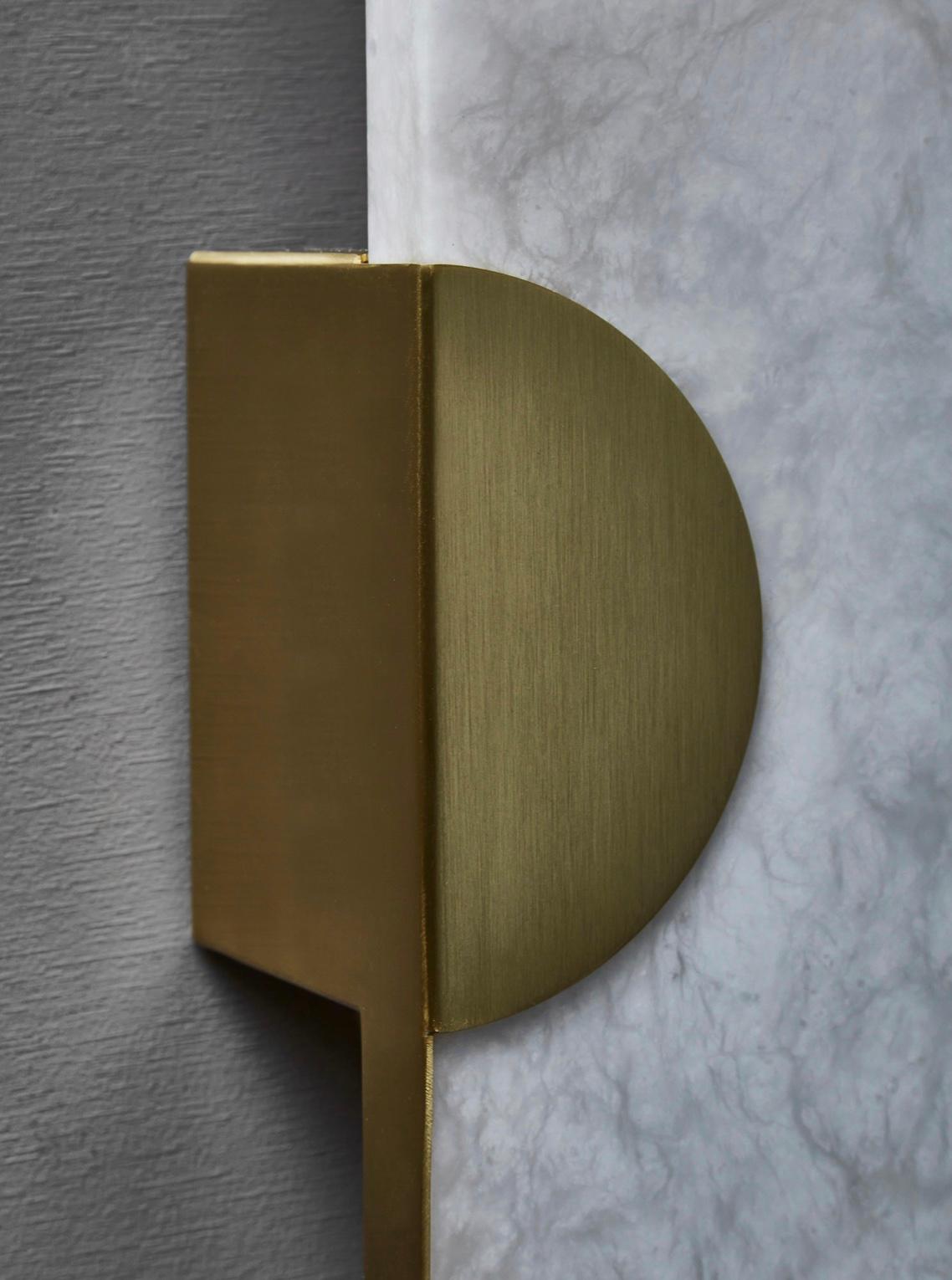 Italian Alabaster Sconces by Studio Glustin