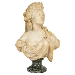 Escultura de alabastro, siglo XIX, época de Napoleón III.