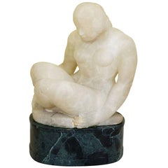 Alabaster Sculpture, After William Zorach