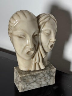 Alabaster Sculpture by Mario Urbani, Volterra