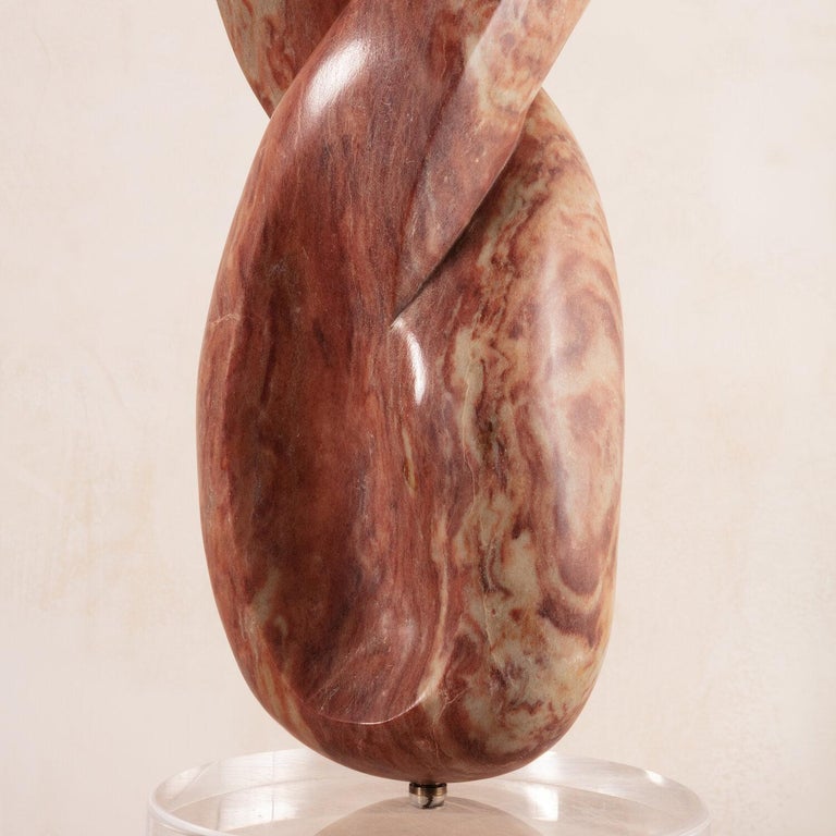 Alabaster Sculpture by Pat Epstein For Sale at 1stDibs