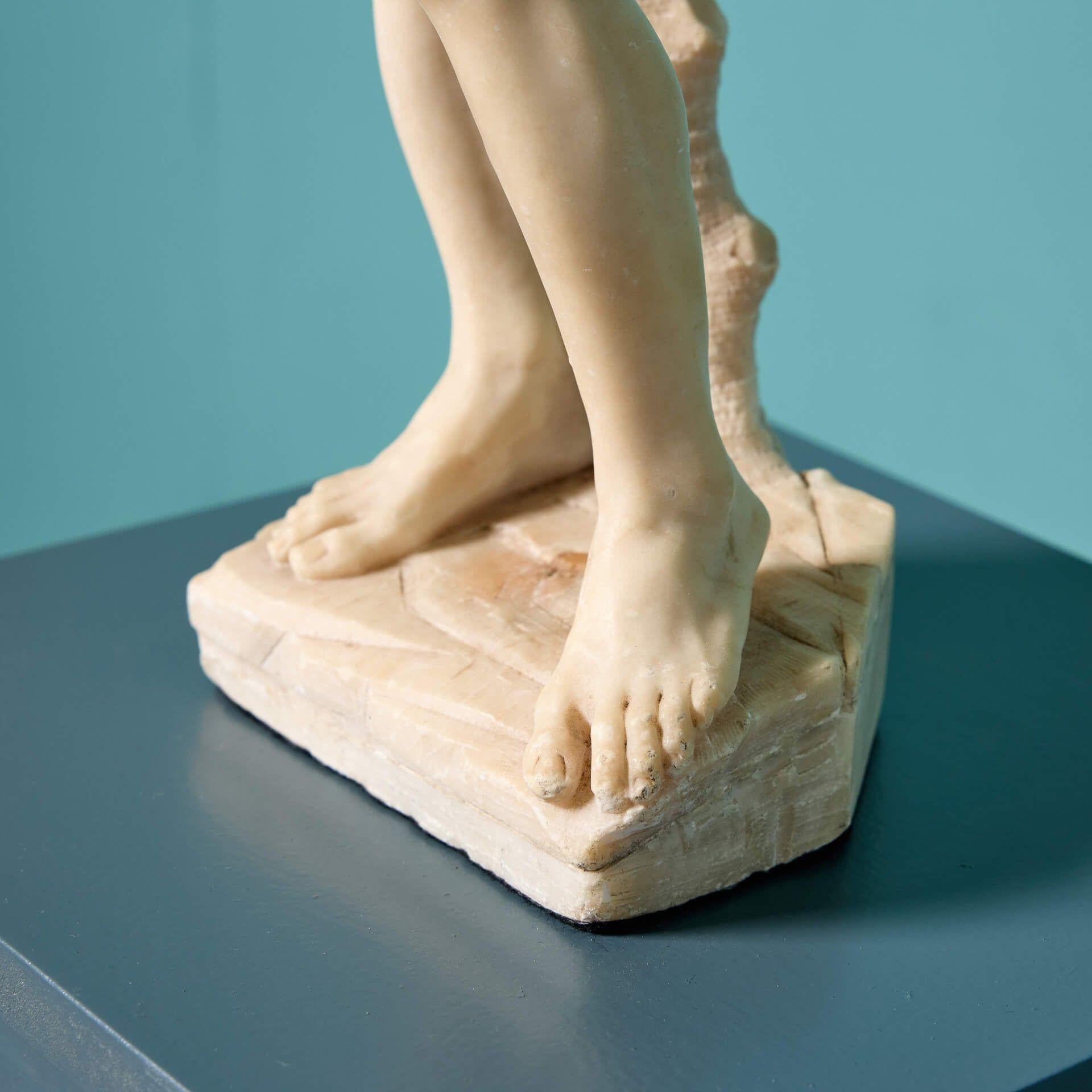 italien Statue de David d'après l'Antique en vente
