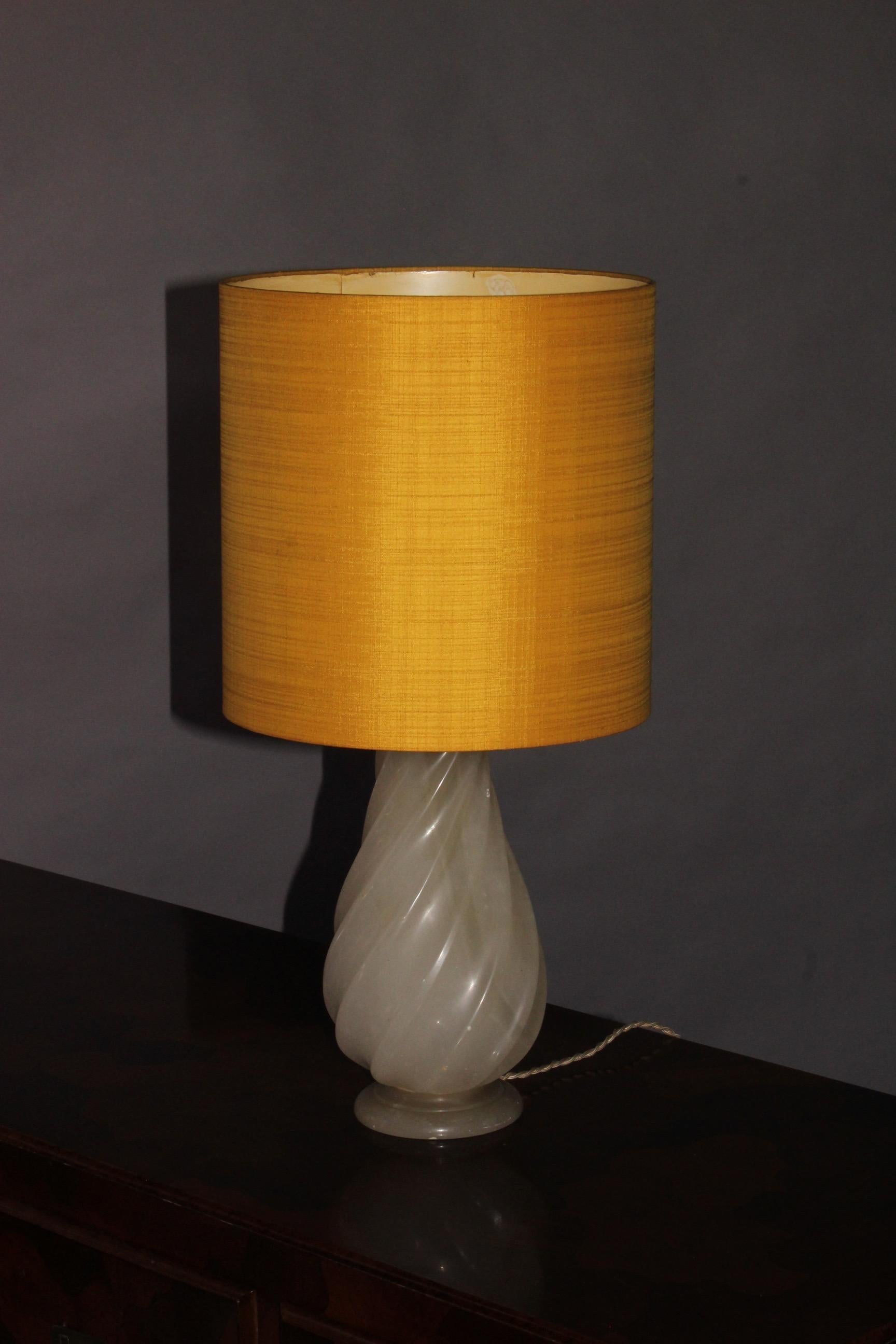 Alabaster Table Lamp 1