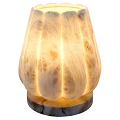 Alabaster Table Lamp, Spain 1960s