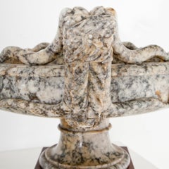 Alabaster Tazza, Prob, Italy, First Half of the 19th Century