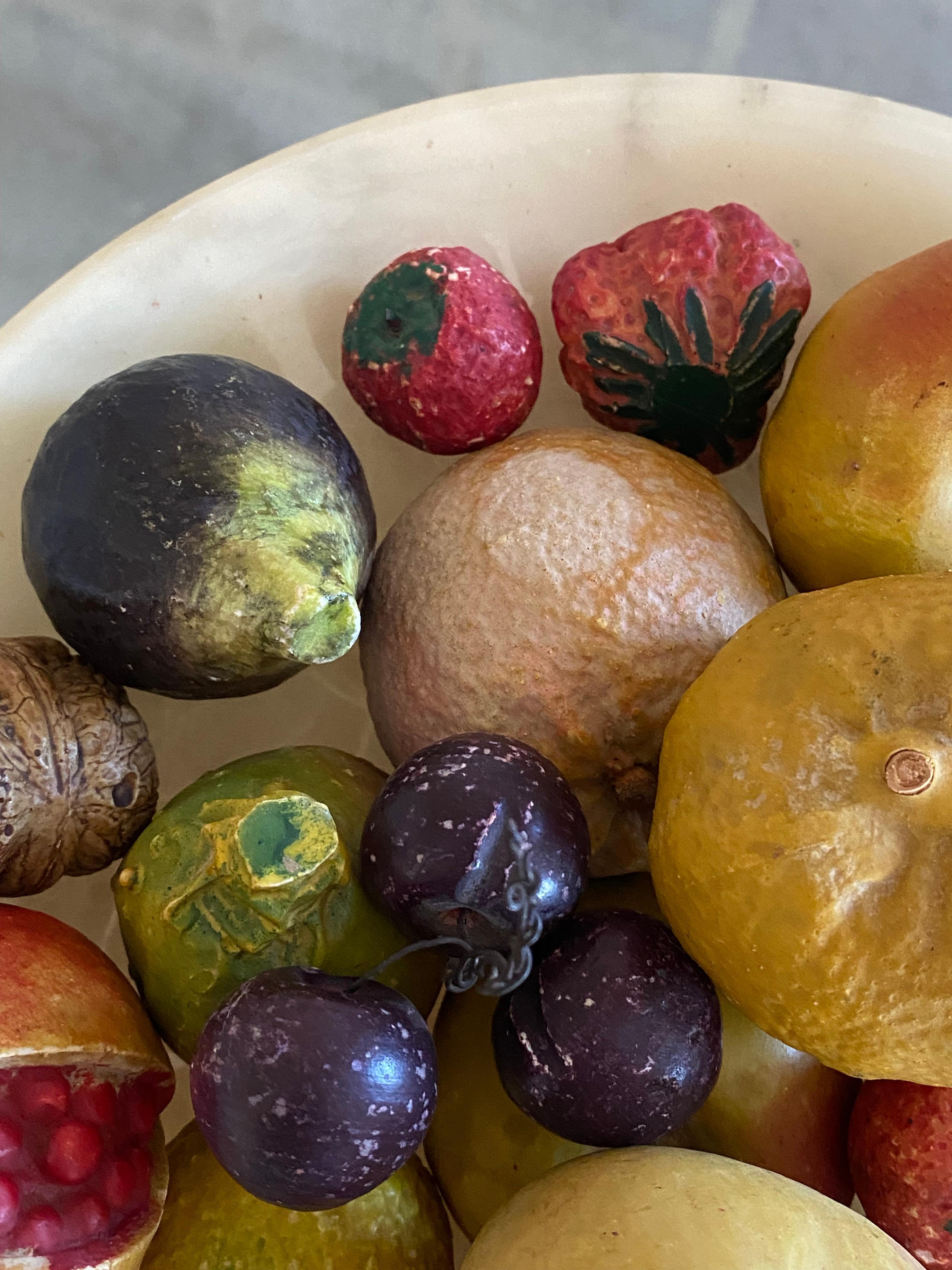 Tazza de alabastro con frutas talladas, set de 25 piezas en venta 10