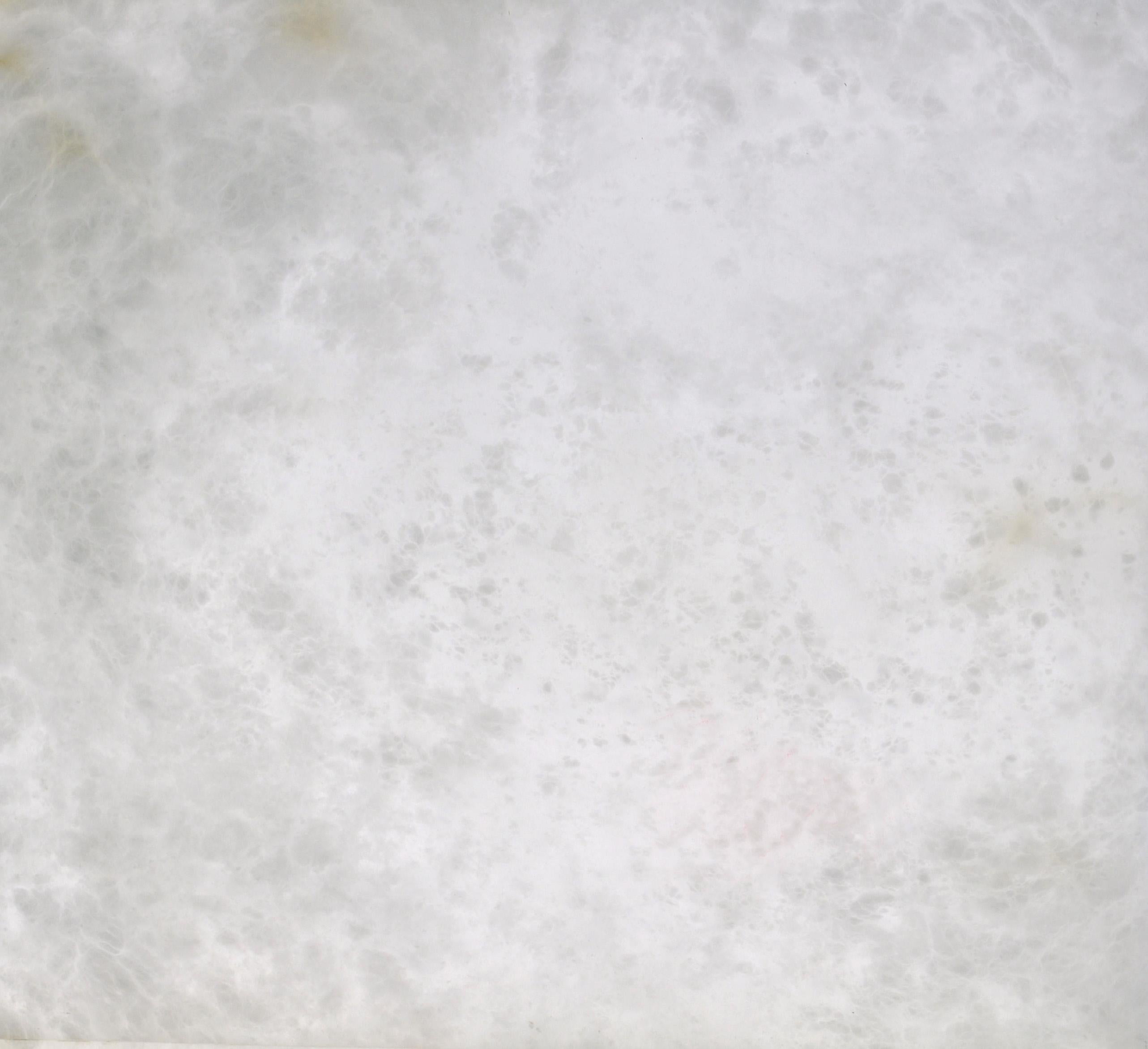 French Alabaster Uno Table Light by Atelier Alain Ellouz