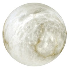 Alabaster Uno Table Light by Atelier Alain Ellouz