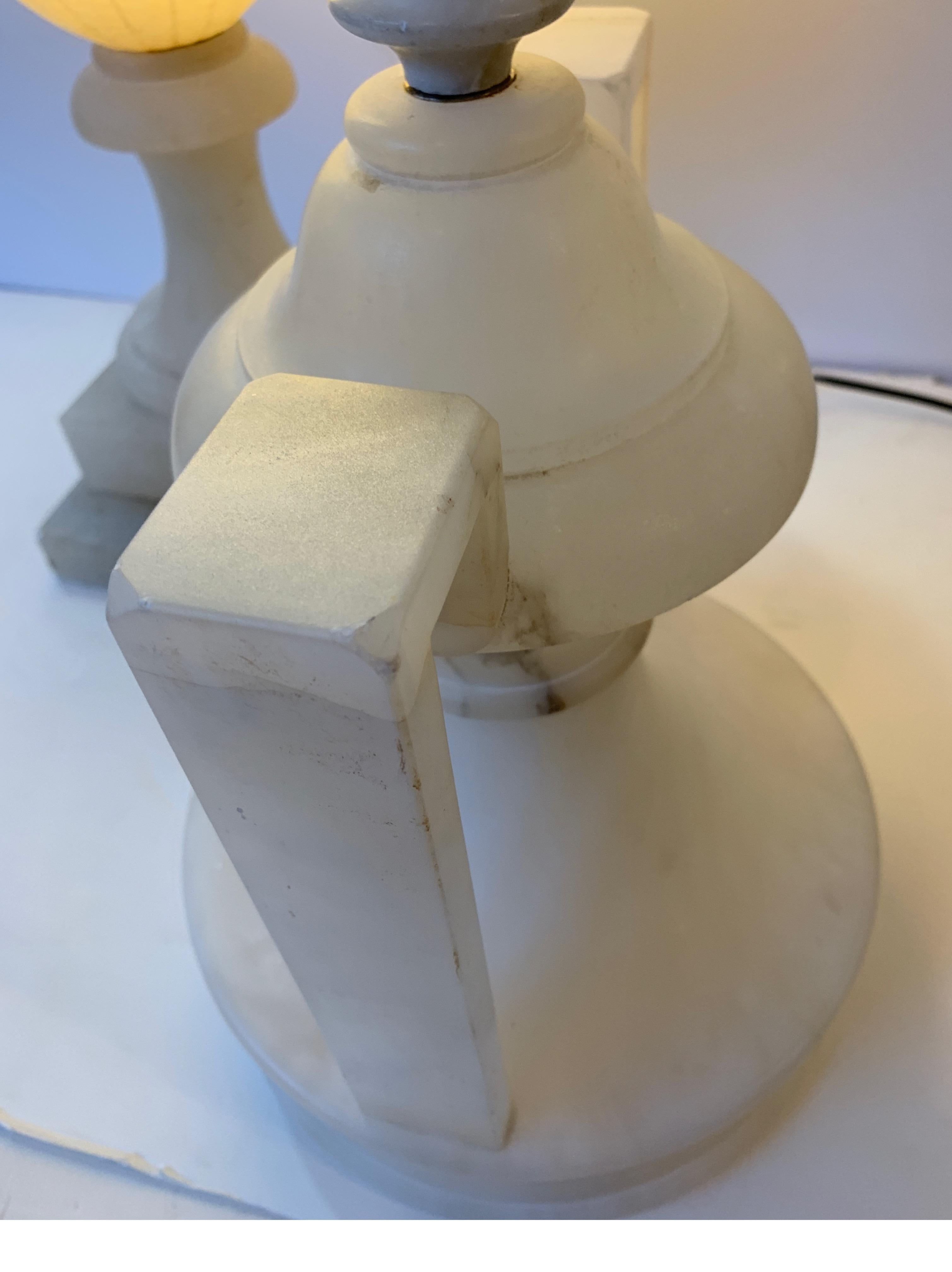 Alabaster Urn Lamp 8