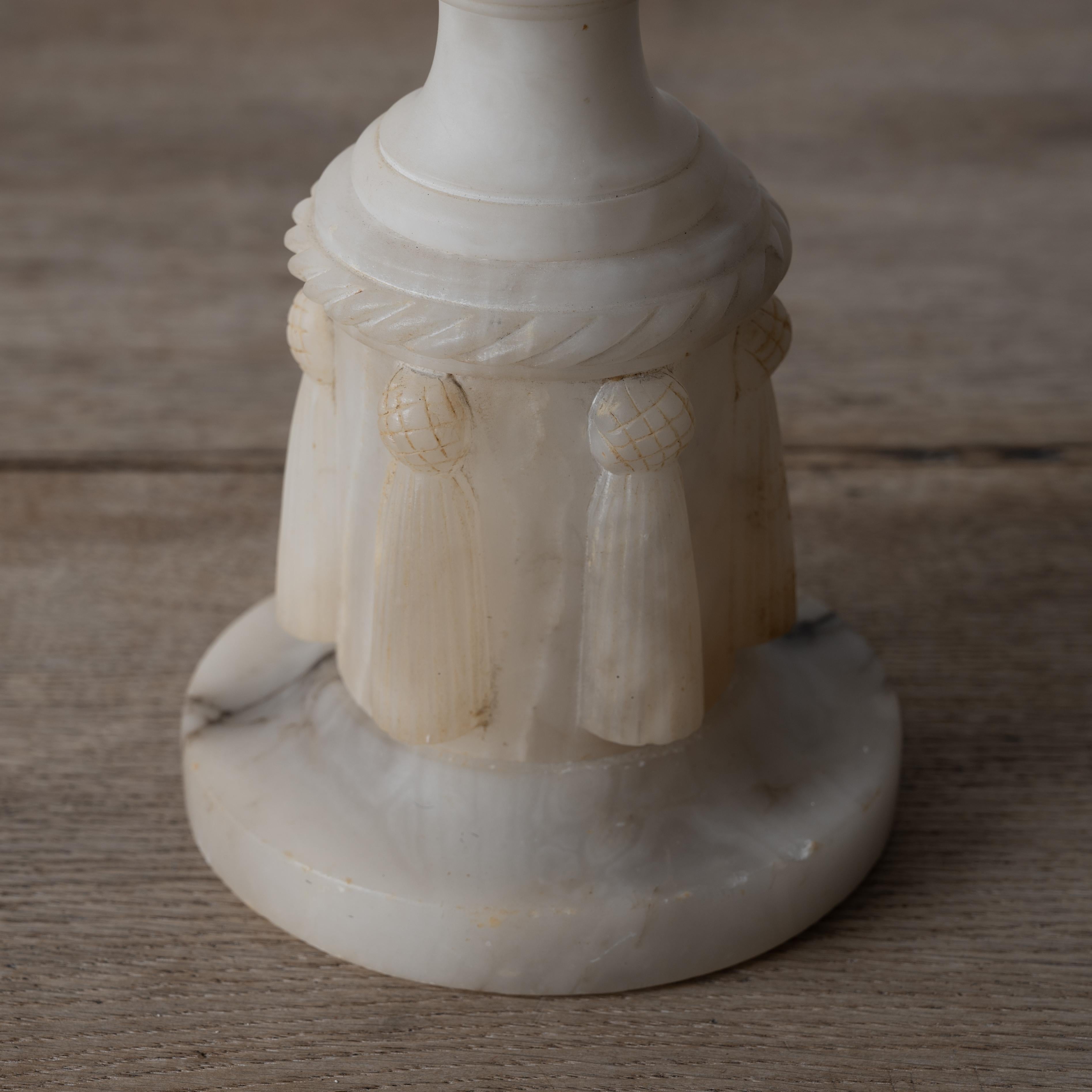20th Century Alabaster Urn Lamp For Sale
