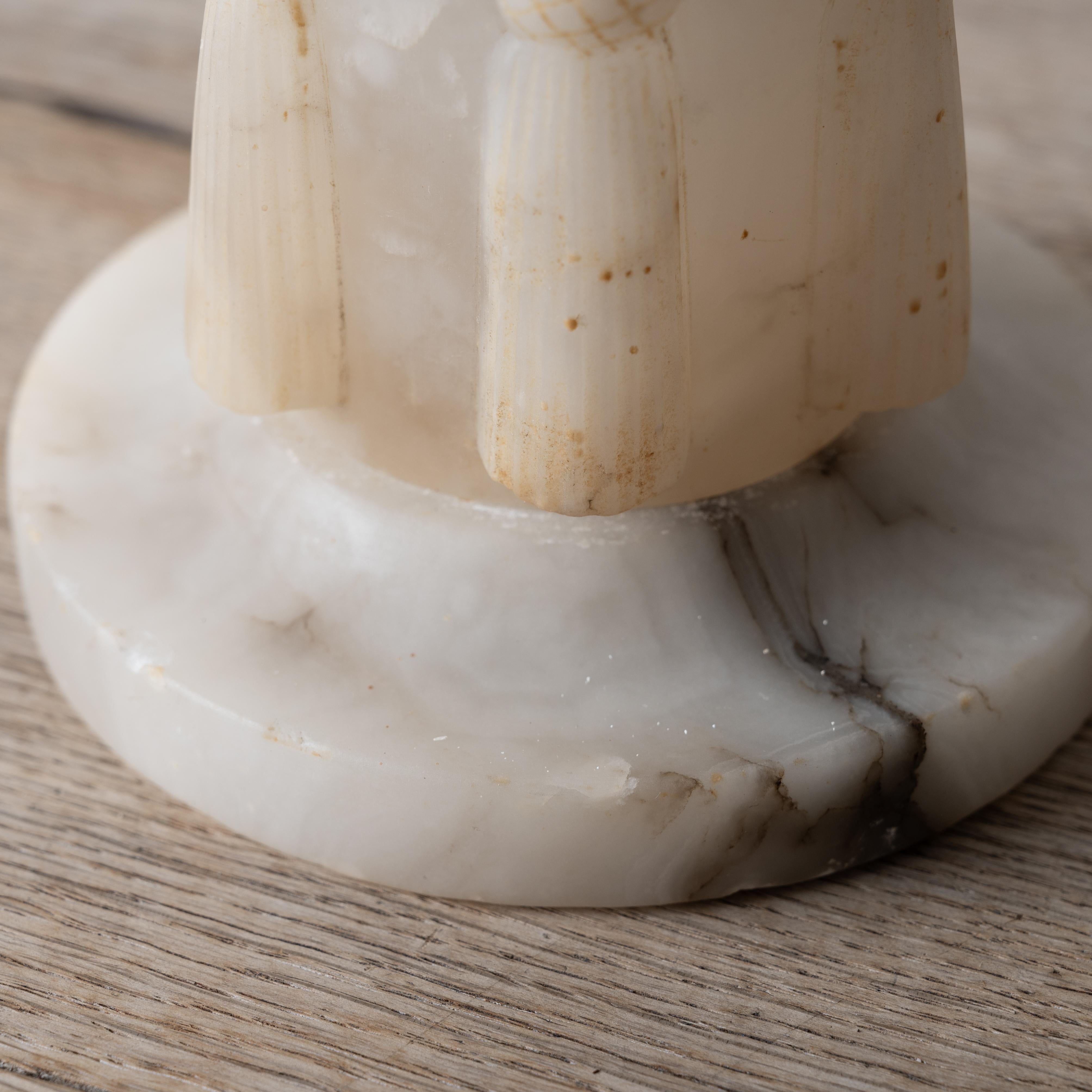 Alabaster Urn Lamp For Sale 2
