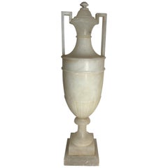 Alabaster Urn Lamp