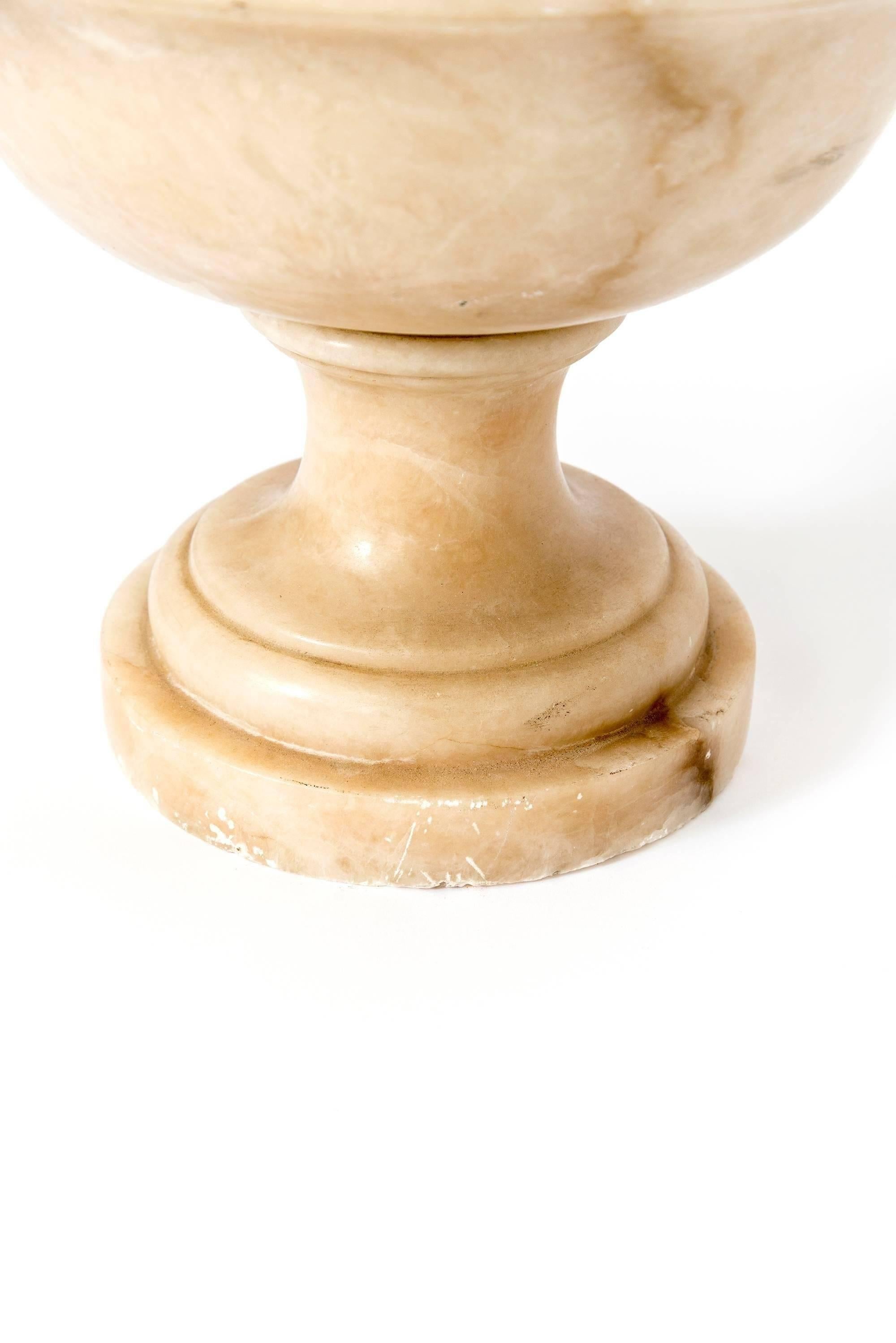 French Alabaster Vase