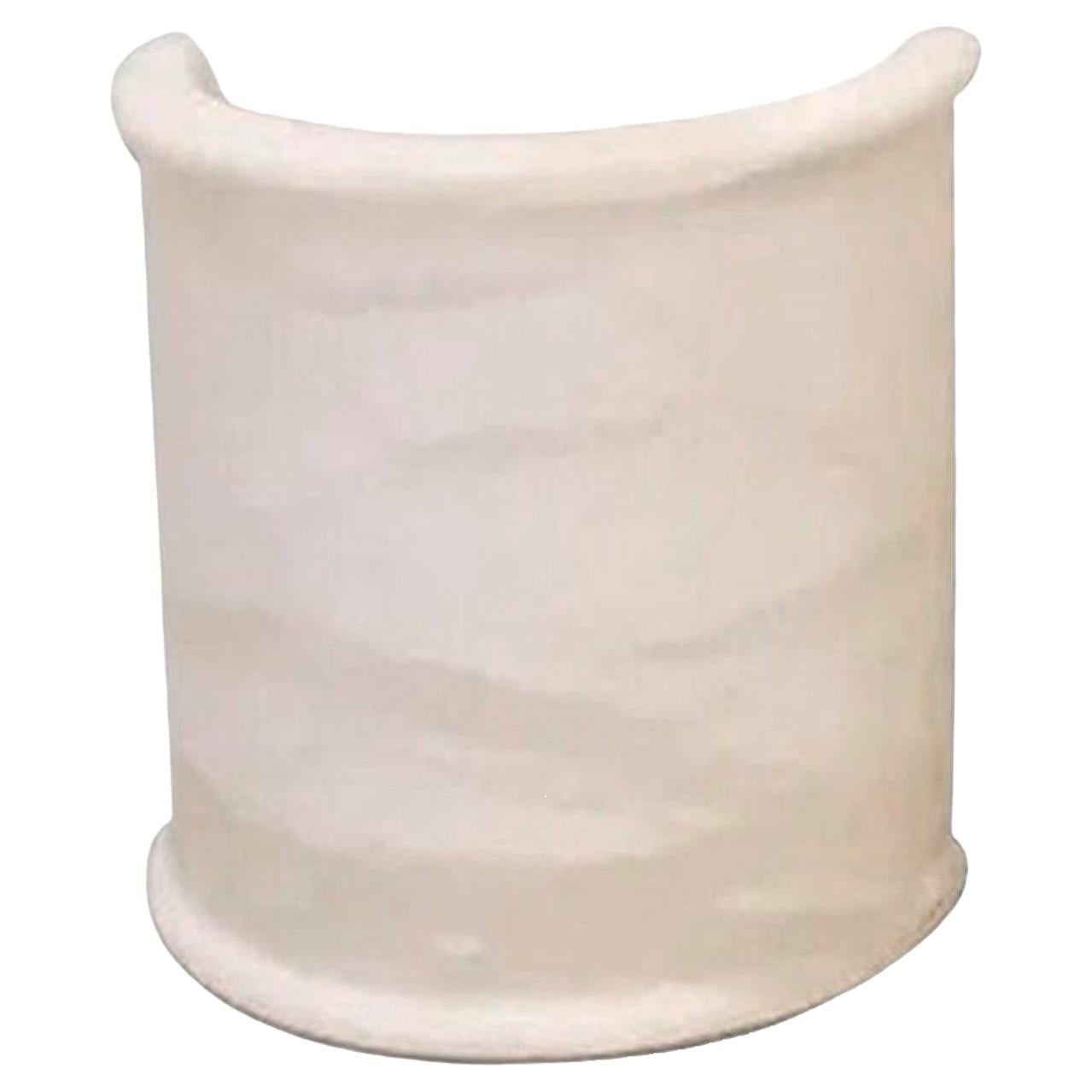 Alabaster Wall Sconces White Art Deco Minimalist Wall Light For Sale