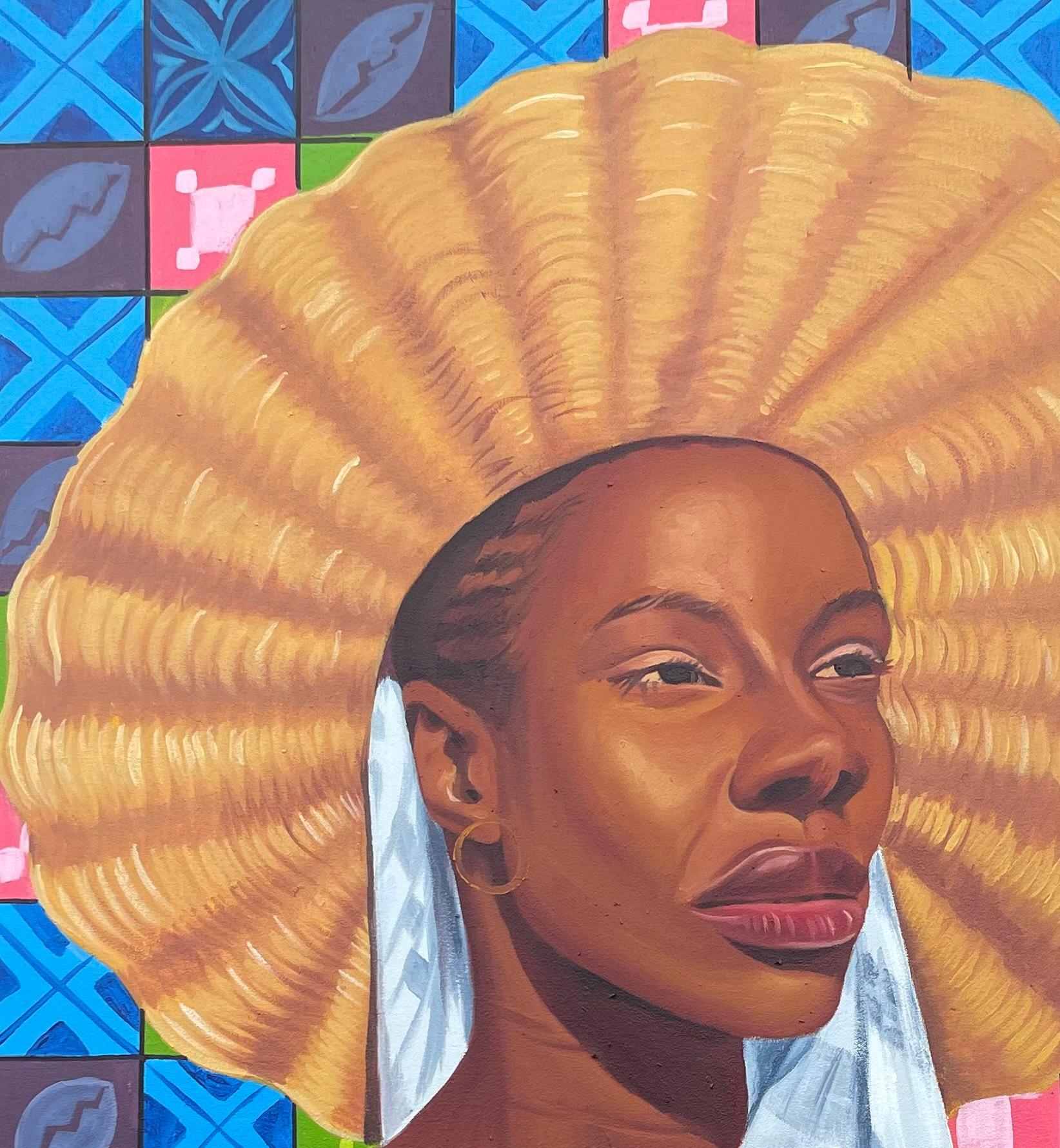 Die Sonne soll wieder aufgehen – Painting von Alabi Azeez