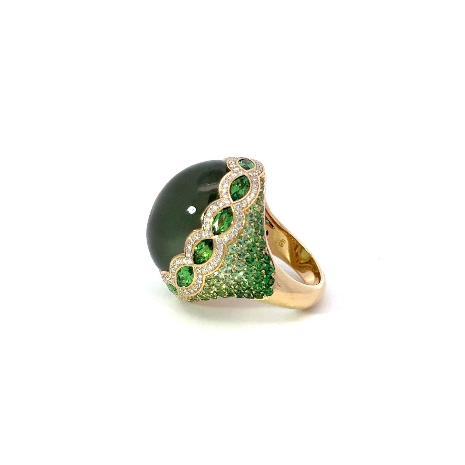 Aladdin Treasure Prenite Diamond Bague exclusive en or jaune 18 carats Neuf - En vente à Genève, GE
