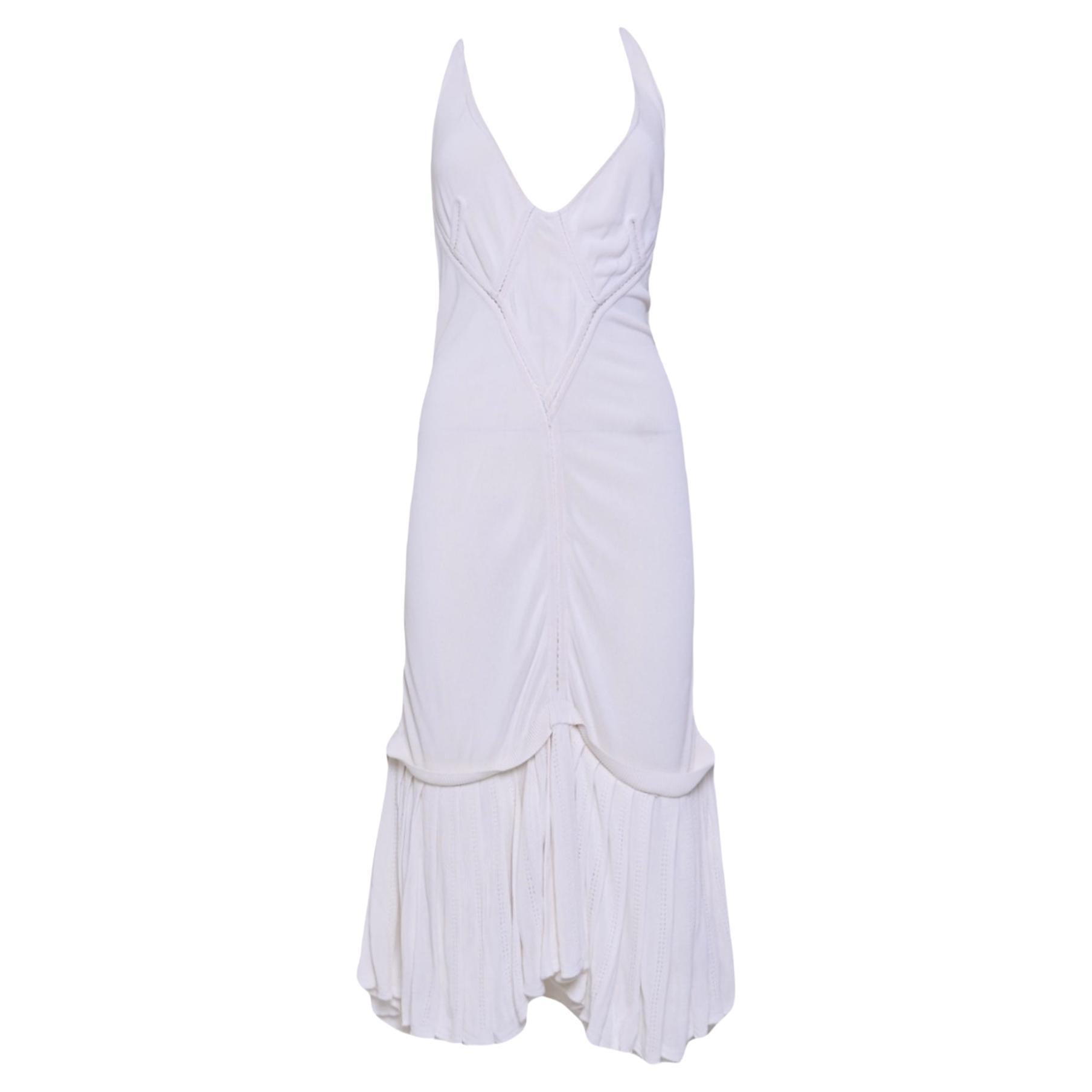Alaïa 1980s Drop Waist Dress For Sale